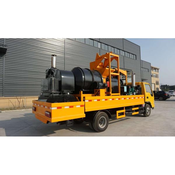JAC 4X2 Truck Mounted Asphalt Patch Plant Road Building Machinery For Pavement Maintenance