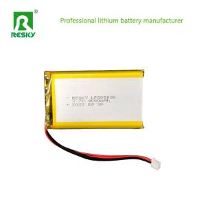 Solar Lithium Polymer Lipo Batteries 805080 3.7V 4000mAh