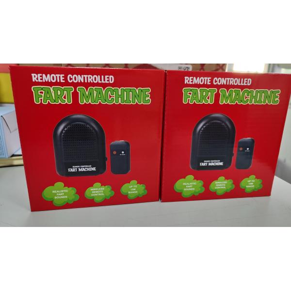 Abs Black Adult And Children Amusement Funny Fart Machine With Remote Controller