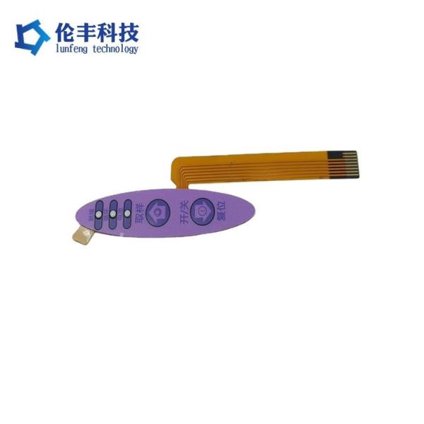 Buy Computer Keyboard FPC Membrane Switch with Screen Printing or Digital Printing and Customized Membrane Switch Overlay at wholesale prices