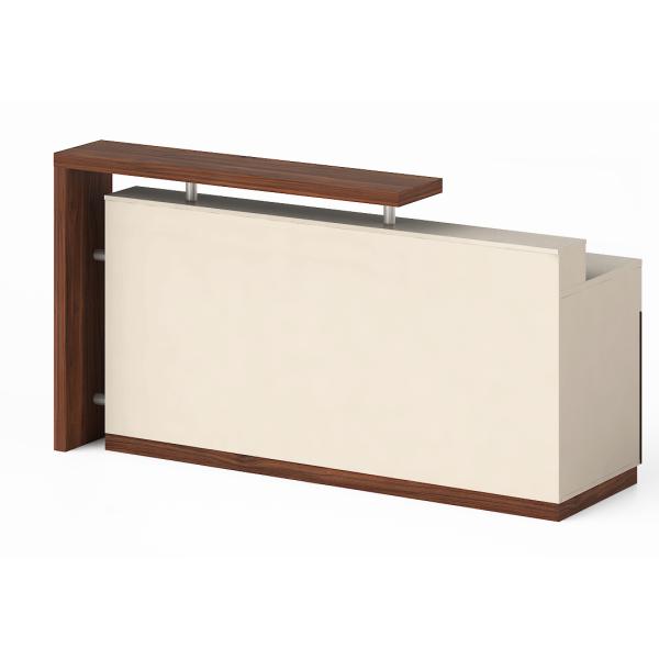 OEM ODM Office Reception Desks 1.8M Modern Wood Reception Desk