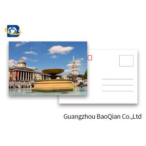 Tourist Tttraction 3d Lenticular Card , Lenticular Postcard Printing Souvenir