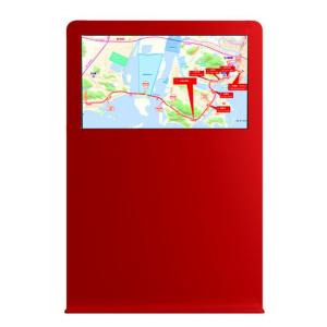 FHD 1920x1080 LCD Touch Screen Billboard 60000 Hours Life Expectance