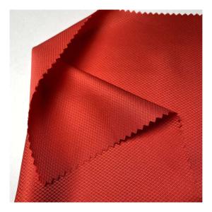waterproof Diamond pongee fabric breathable and moisture-permeable coated fabric