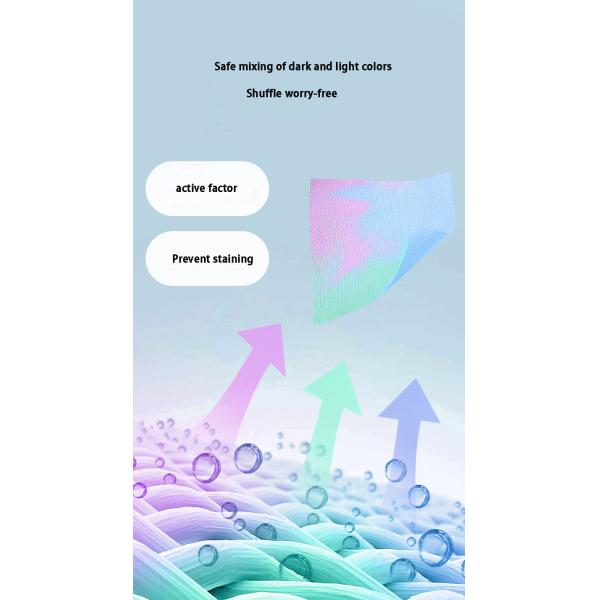 Antibacterial Anti Mite And Color Absorbing Laundry Sheets Anti Cross Dying Laundry Colour Absorber Sheets