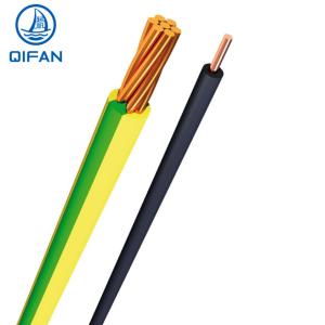 Quality Building Wire Cable H07V-K H07V-R Nya Nyaf PVC Insulation Copper Conductor for sale