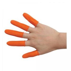 Cleanroom Rubber Finger Stall Static Dissipative Yellow for Electronic