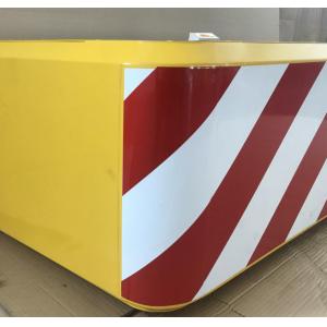 Aluminum Safety Indication Mark Anti Ram Vehicle Barriers Collapsible