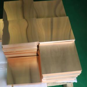 Industrial Brass Sheet Plate 2500mm Width SGS ISO Certificate