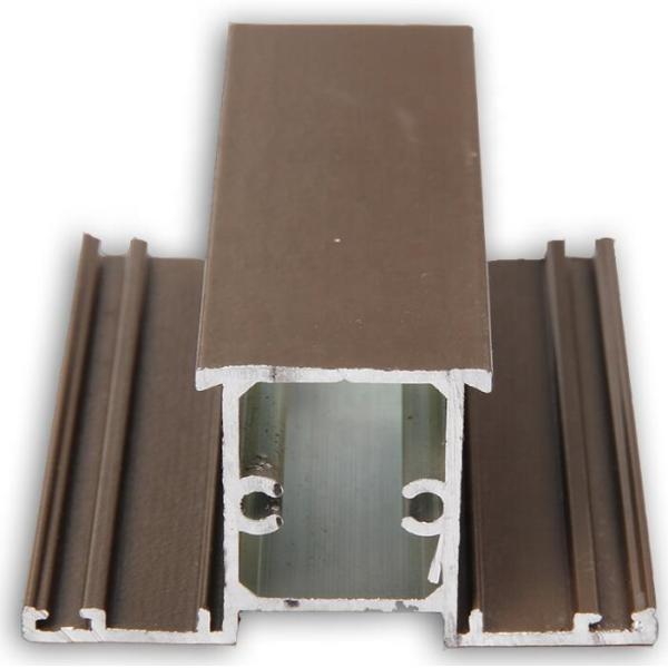 Anti Scratch 60um Film Architectural Aluminium Profiles cut to length