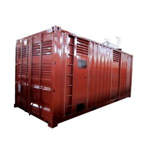 Soundproof 1250kva Volvo Diesel Generator Set Prime Power Genset