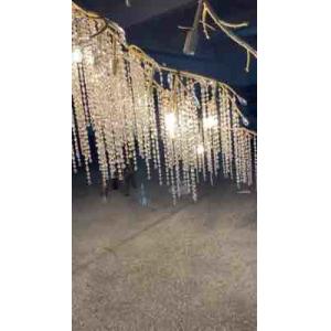 Quality Gold Trasparent Modern Large Foyer Chandelier 110V-240 85V-265V for sale