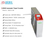 RFID Tripod Turnstile Gate With Card Reader Security Gate Turnstile Subway