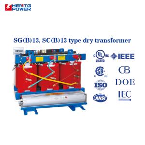 630KVA Power Transformer Epoxy Resin Cast Dry Type Explosion Proof with 50/60Hz