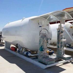 Q345R Mobile LPG Gas Filling Station 30000L 5000L