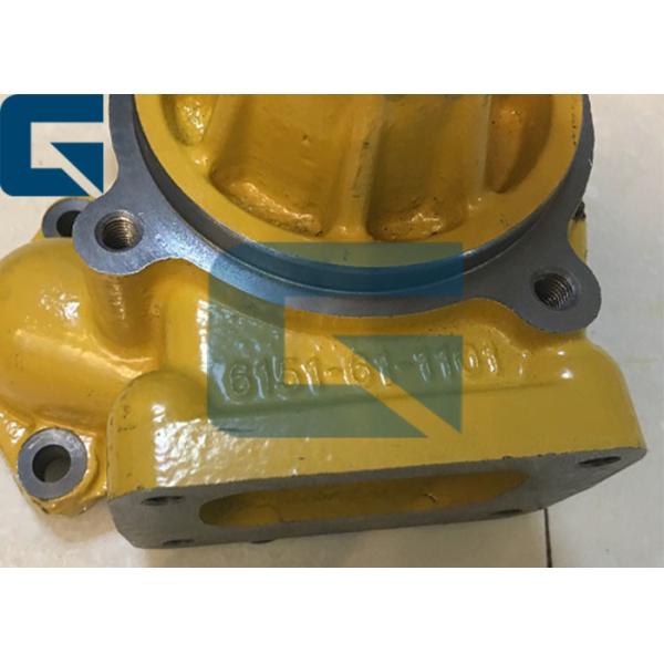 Excavator Water Pump For PC300-3 PC400-5 Diesel Engine 6D125 6151-61-1101