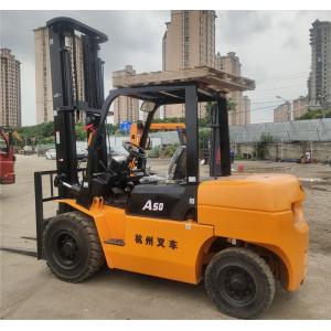 Used Hangzhou Forklift A50 Second Hand Construction Equipment