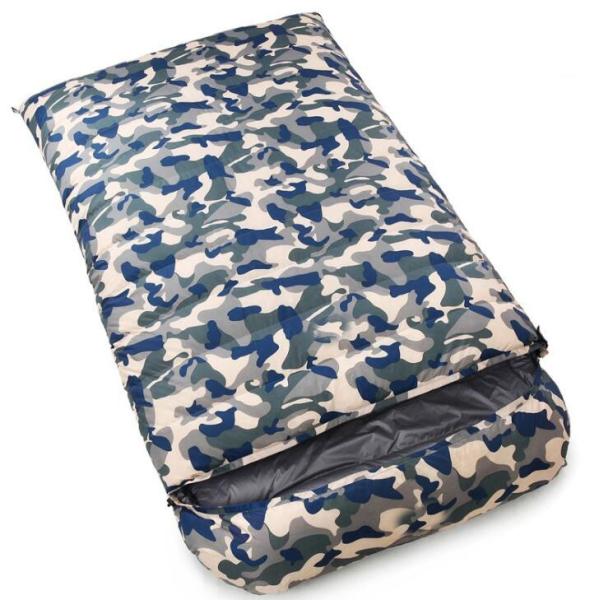 2 Person Type Waterproof Sleeping Bag Goose Down Filling For Travelling