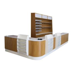 Conveyer Belt Supermarket Checkout Counter Cold Rolled Steel Cabinet Custom
