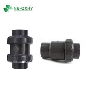 Thread Connection Grey Plastic Pipe Fitting for 20mm to 400mm DIN Standard UPVC
