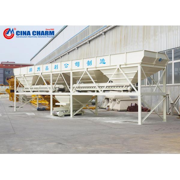Aggregate Sand Hopper Pld800 48m3/h Concrete Batching Machine