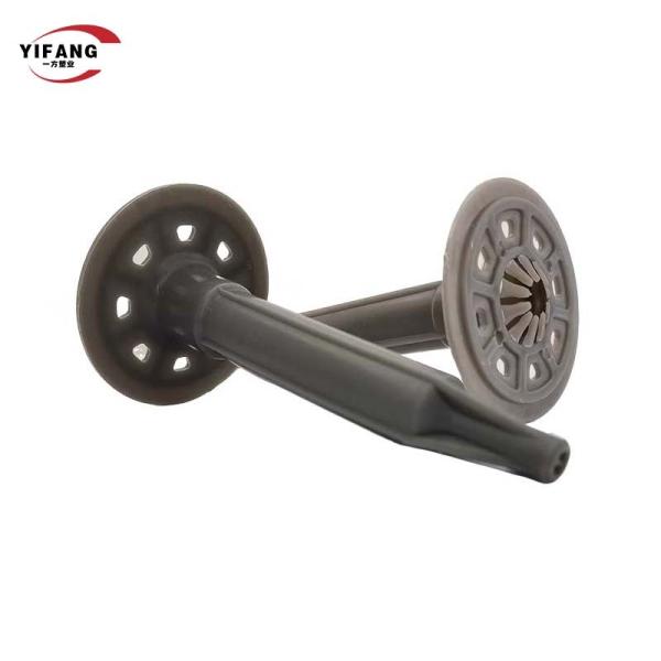 Buy 60mm Zinc Plating HDPE Insulation Nail With Plastic Frame at wholesale prices