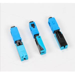 China Plastic Housing Fiber Optic Cable Connectors High Precision Alignment on sale