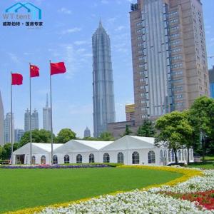 Customized White Marquee Tent Aluminium Structure Exhibition Events