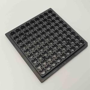 Flatness 0.3mm Loading Filter Chip Tray ABS Material Injection Moulding