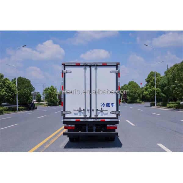 Dongfeng Temperature Adjustable 3ton Refrigerated Container Truck