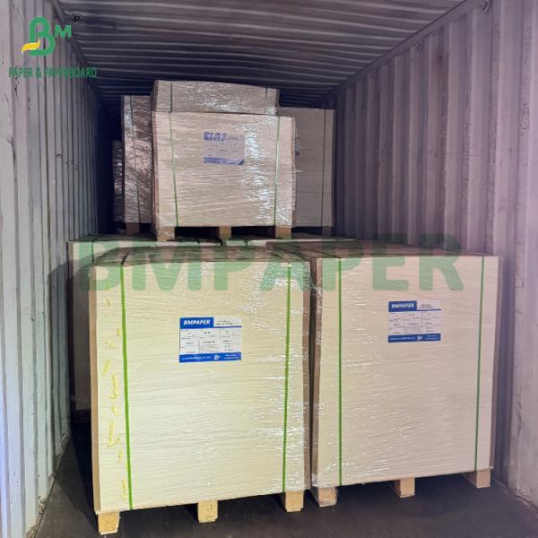 1.5MM 2MM Laminated White Solid Cardboard For Gifx Boxes Good Hardness