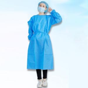 100% non woven gown, Cotton Surgical Gown Washable Reusable Gown With Long