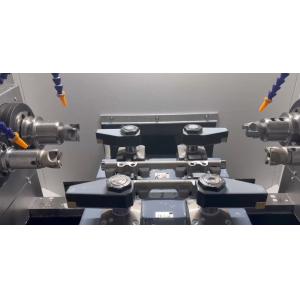 Flat Bed CNC Drilling And Milling Machine Double Spindle