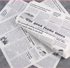 Transparent Waterproof Fruit Packing Paper Food Grade White Tissue Wrapping