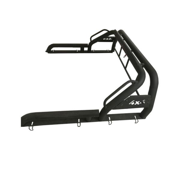 4X4 Black Steel Truck Roll Bar Of Toyota Hilxu / Ranger