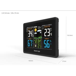 RCC Time Wireless Weather Station with Thermometer Humidity and Customized
