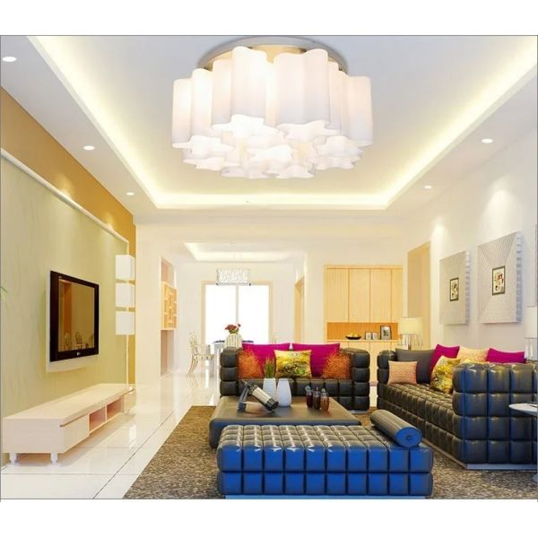 Modern LED Ceiling Light Logico Triple Nested Suspension（WH-AP-605）