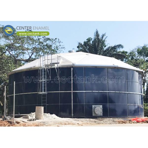 Center Enamel can Provide Aluminum Dome Roofs for Cambodia Crude Oil Storage