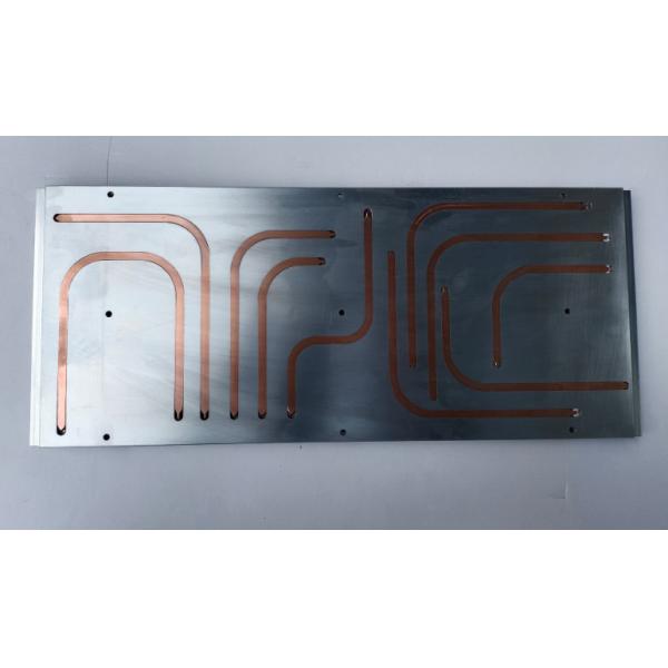 Buy OEM Custom Heat Pipe Burried Heatsink Copper pipes Burried Aluminum Radiator Heat Sink With For IGBT at wholesale prices