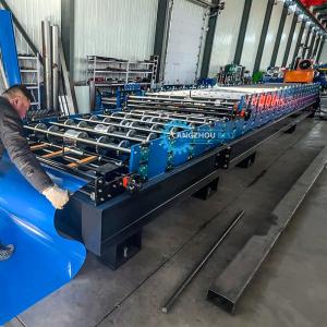 Double Layer Steel Corrugated&Trapezadial Color Steel Roof Sheet Roll Forming