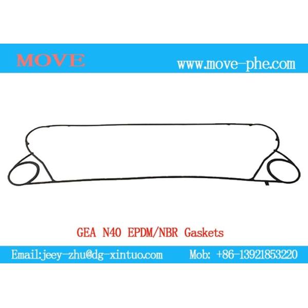 Buy Factory directly Sales replacement Center distance size 1227*257mm N40 NBR/EPDM GEA Plate Heat Exchanger Plate&Gasket at wholesale prices