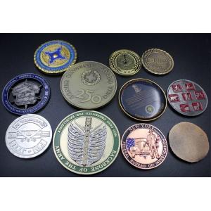 Custom Logo 3D design challenge Coin metal gold plating coin