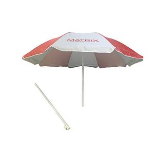 40 Inches Sun Shelter Promotional Beach Umbrella With Pongee Fabric
