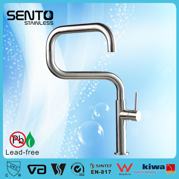 Buy 2016 fashion design spring loaded kitchen faucet mixer at wholesale prices