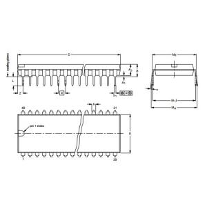Quality Integrated Circuit Chip 5 V, 3.3 V and 2.5 V UART with 16-byte FIFOs SC16C550BIB4 SOP for sale
