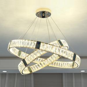Led Crystal Chandelier For Living Room Creative Design round crystal chandelier