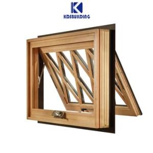 American style Hurricane Impact Aluminium Tempered Glass Awning Roof Windows