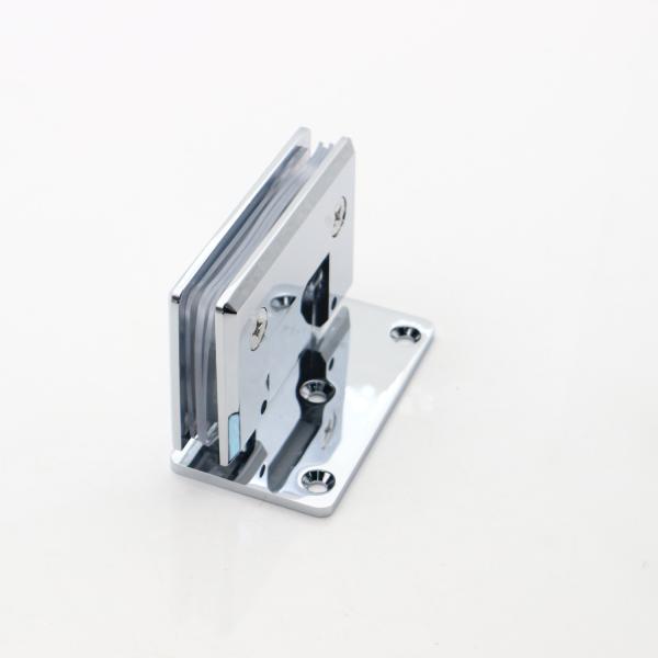 8-12 mm Toughened Glass Shower Door Hinge in Solid Brass Material for Hotel Bathroom