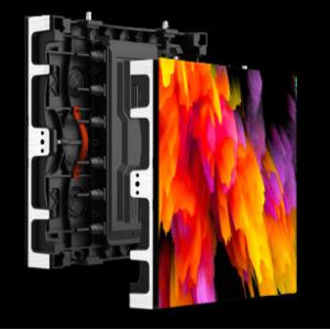 Curved Locks Indoor Rental LED Display Screen With 1920-3840HZ Refresh Rate