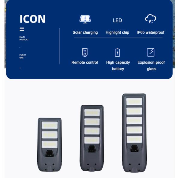 All In One LED Solar Street Light